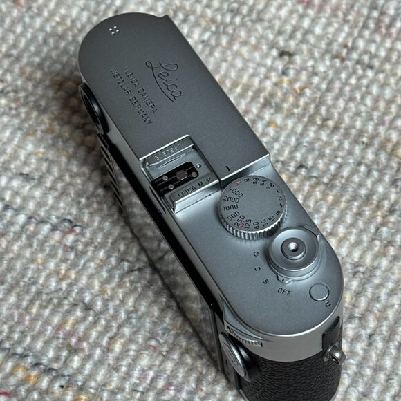 EX Silver Leica M-P (Typ 240) Rangefinder Camera (Silver) W EXTRAS (inc EVF-2) - Picture 10 of 12